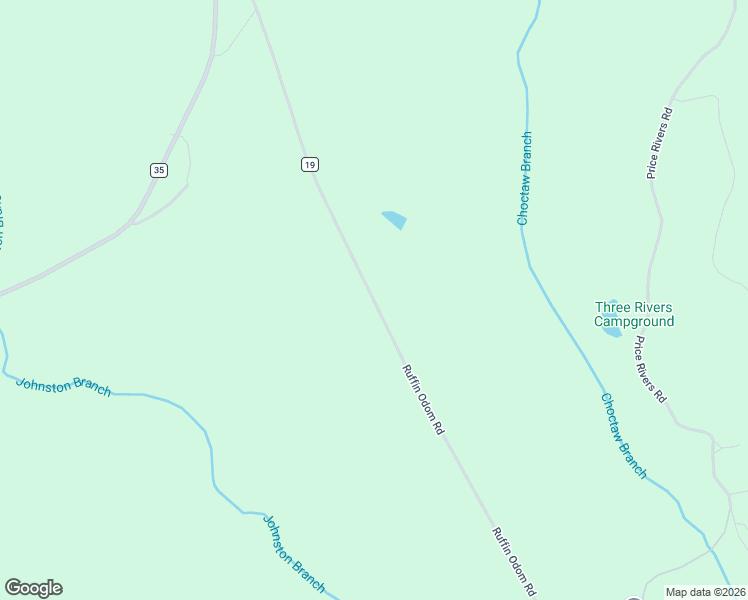 map of restaurants, bars, coffee shops, grocery stores, and more near Ruffin Odom Road in McIntosh