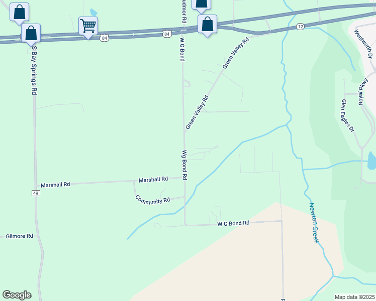 map of restaurants, bars, coffee shops, grocery stores, and more near 587 Wg Bond Road in Dothan