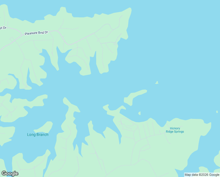 map of restaurants, bars, coffee shops, grocery stores, and more near 2590 Pleasure Bend in Hemphill