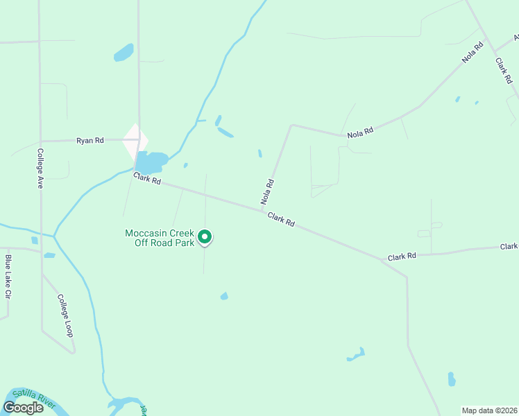 map of restaurants, bars, coffee shops, grocery stores, and more near 4305 Nola Road in Blackshear