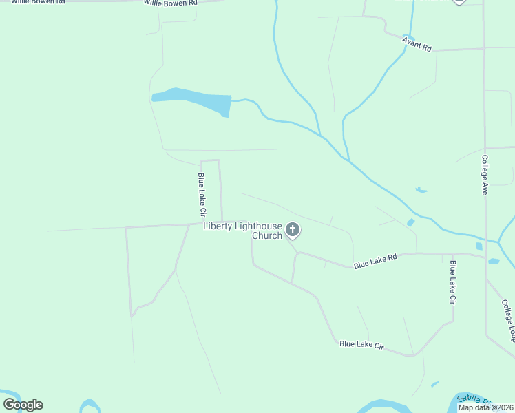 map of restaurants, bars, coffee shops, grocery stores, and more near 691 Greenfield Lane in Blackshear