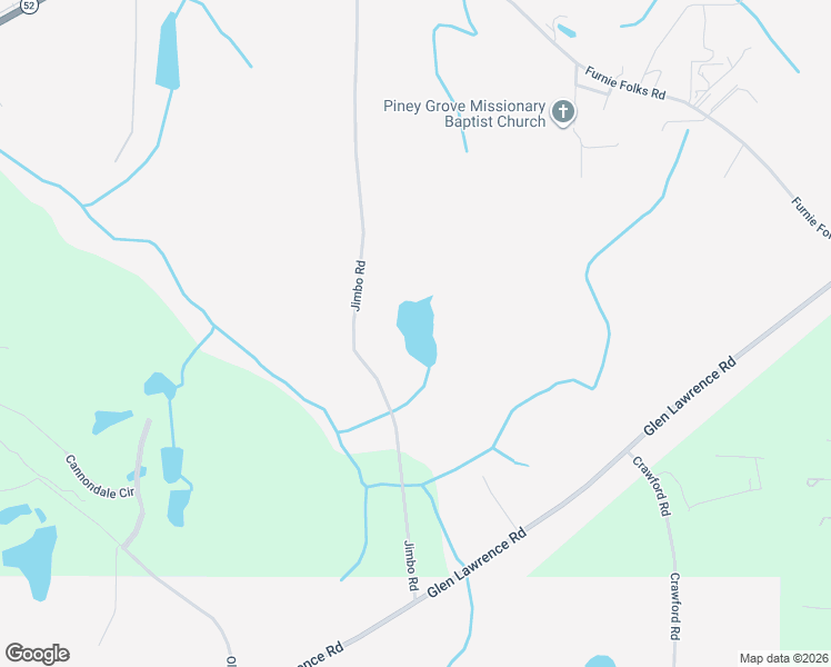 map of restaurants, bars, coffee shops, grocery stores, and more near 1529 Jimbo Road in Webb