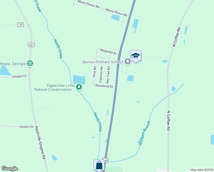 map of restaurants, bars, coffee shops, grocery stores, and more near 203 Sycamore Drive in Nashville