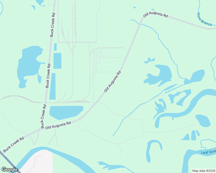 map of restaurants, bars, coffee shops, grocery stores, and more near Old Augusta Road in Richton