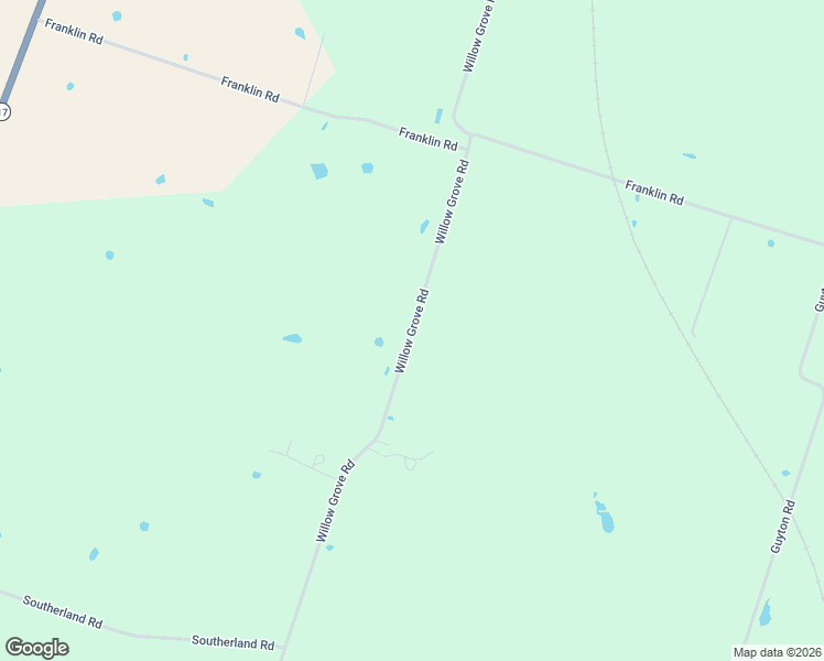 map of restaurants, bars, coffee shops, grocery stores, and more near 12668 Willow Grove Road in Moody