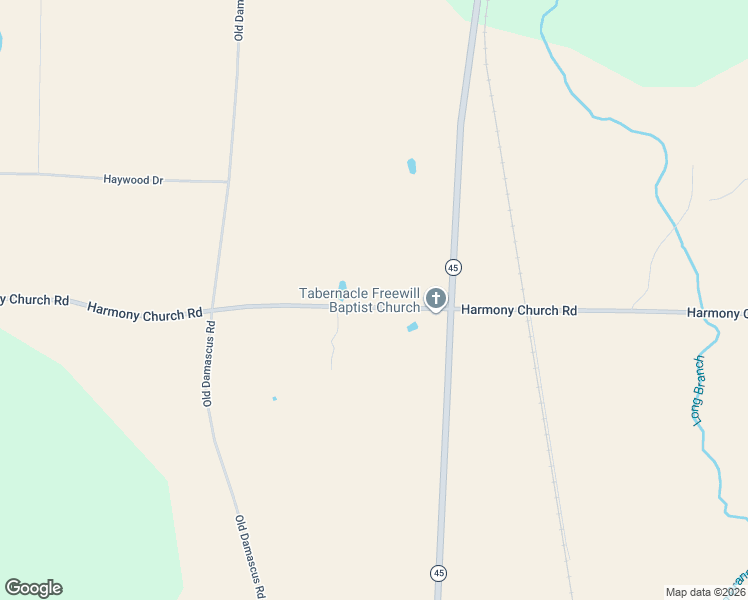 map of restaurants, bars, coffee shops, grocery stores, and more near 4103-7162 Harmony Church Road in Colquitt