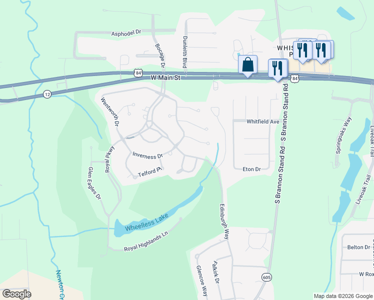 map of restaurants, bars, coffee shops, grocery stores, and more near 203 Edinburgh Way in Dothan