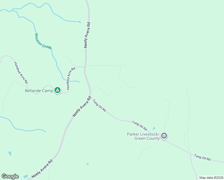 map of restaurants, bars, coffee shops, grocery stores, and more near 140 Cades Ridge in Neely