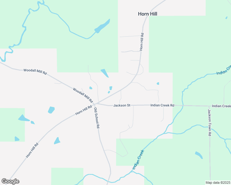 map of restaurants, bars, coffee shops, grocery stores, and more near Horn Hill Road in Horn Hill