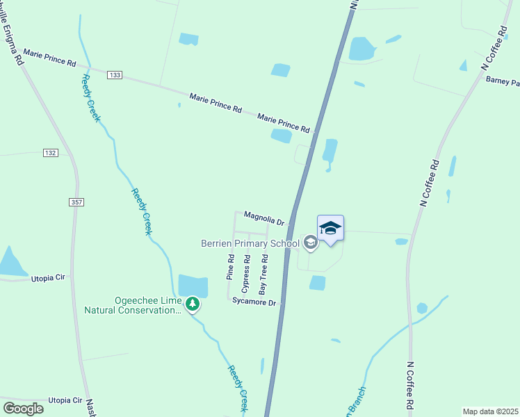 map of restaurants, bars, coffee shops, grocery stores, and more near 202 Magnolia Drive in Nashville