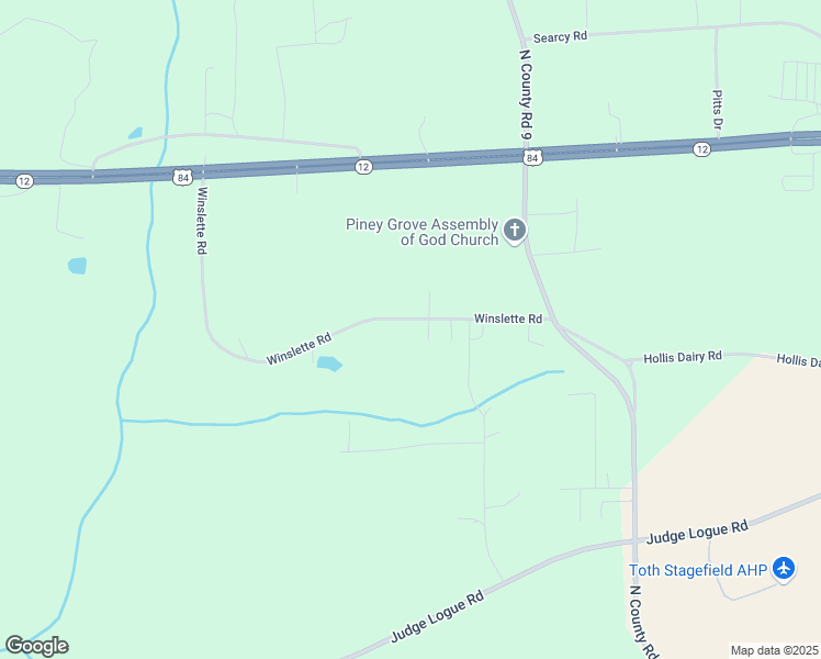 map of restaurants, bars, coffee shops, grocery stores, and more near 876 Winslette Road in Newton