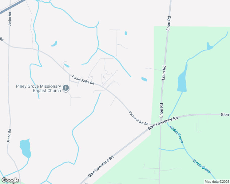 map of restaurants, bars, coffee shops, grocery stores, and more near 1301 Furnie Folks Road in Webb