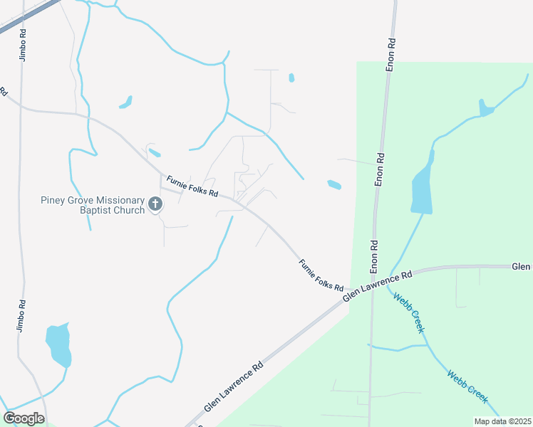map of restaurants, bars, coffee shops, grocery stores, and more near 1301 Furnie Folks Road in Webb
