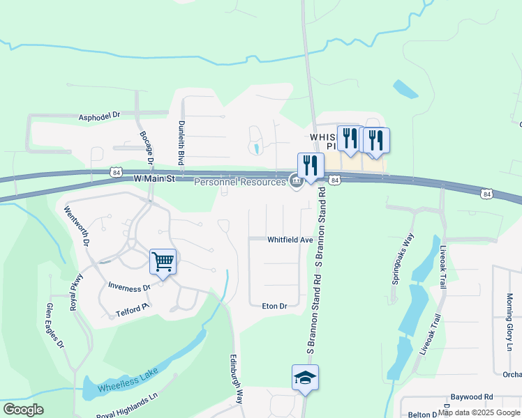 map of restaurants, bars, coffee shops, grocery stores, and more near 508 Eton Dr in Dothan