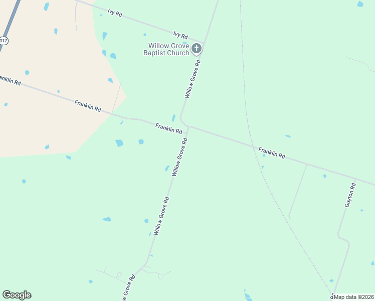 map of restaurants, bars, coffee shops, grocery stores, and more near 12668-13314 Willow Grove Road in Moody