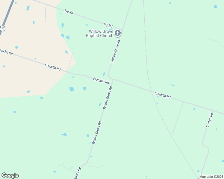 map of restaurants, bars, coffee shops, grocery stores, and more near 12668-13314 Willow Grove Road in Moody