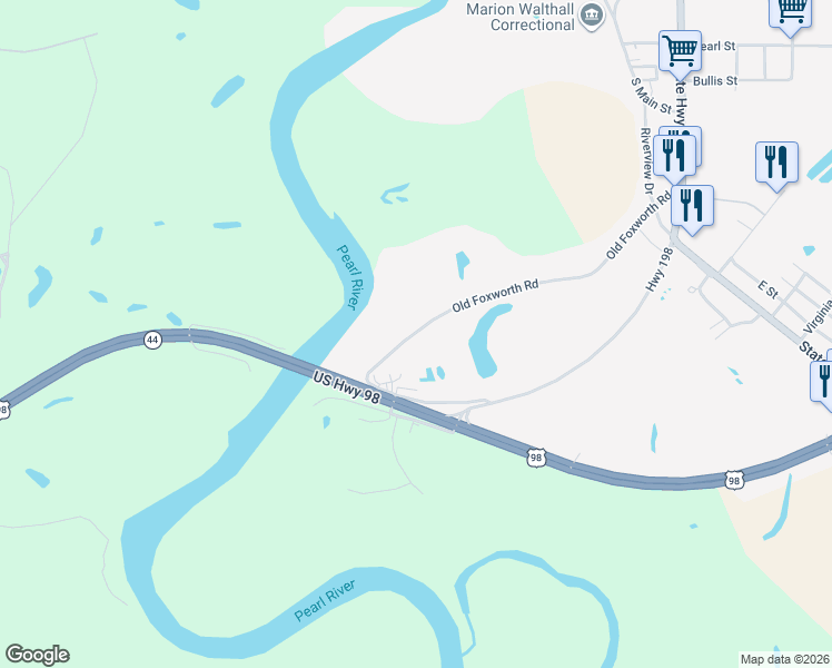 map of restaurants, bars, coffee shops, grocery stores, and more near 375-381 Old Foxworth Road in Columbia