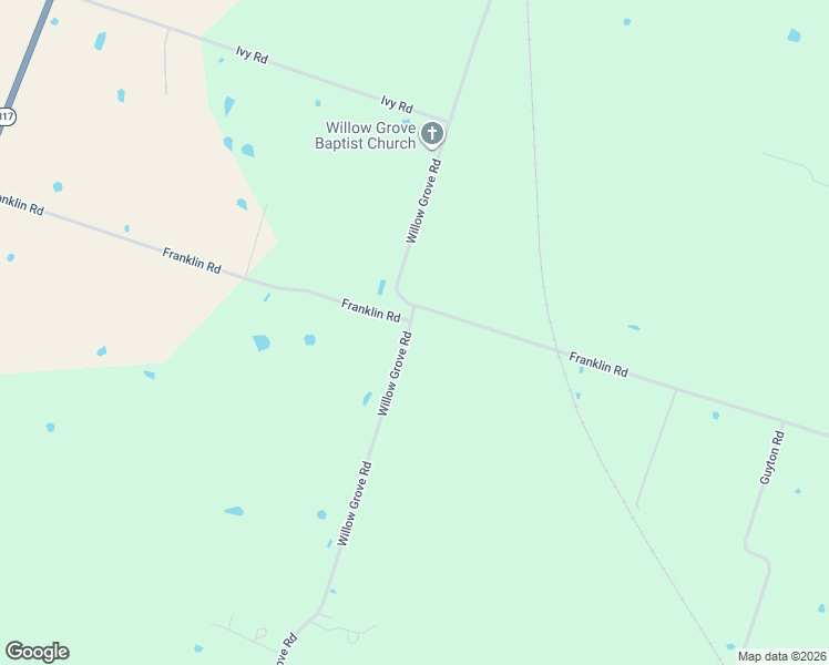 map of restaurants, bars, coffee shops, grocery stores, and more near 12668-13314 Willow Grove Road in Moody