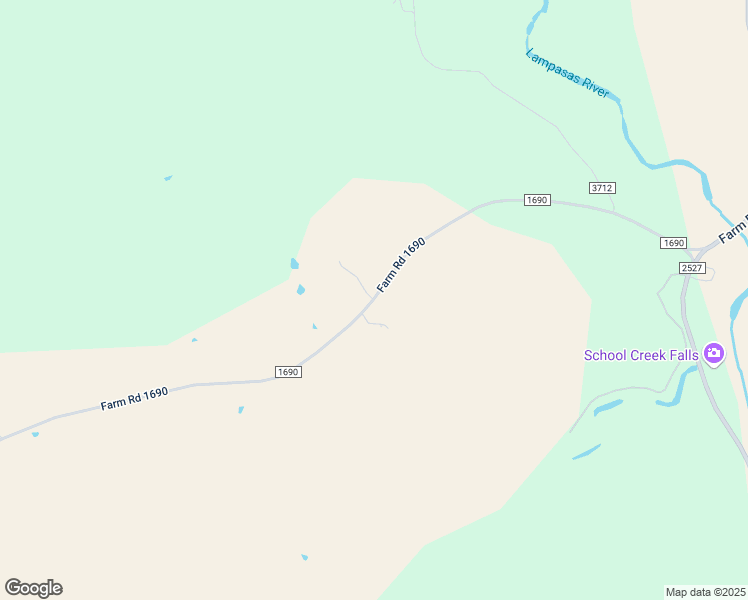 map of restaurants, bars, coffee shops, grocery stores, and more near 2716 Farm Road 1690 in Lampasas