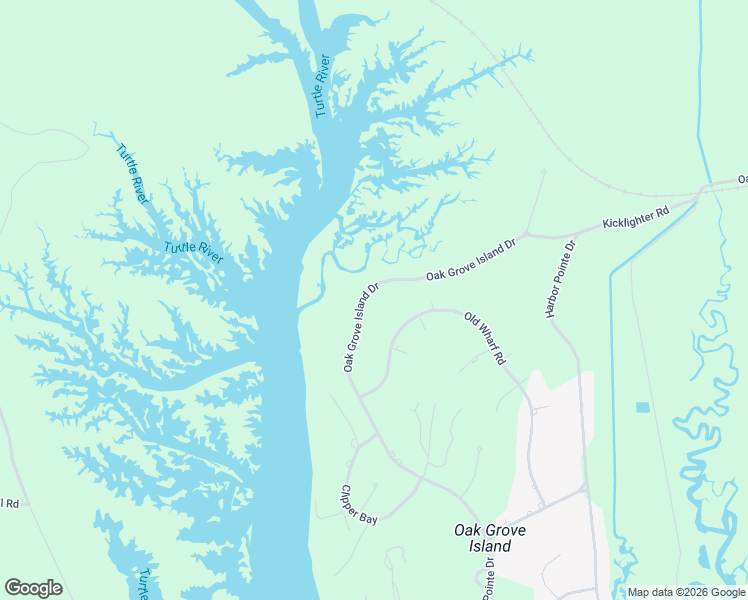 map of restaurants, bars, coffee shops, grocery stores, and more near 334 Oak Grove Island Drive in Brunswick