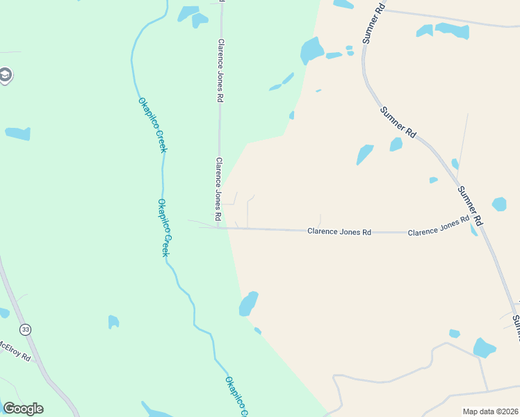 map of restaurants, bars, coffee shops, grocery stores, and more near 526 Clarence Jones Road in Moultrie