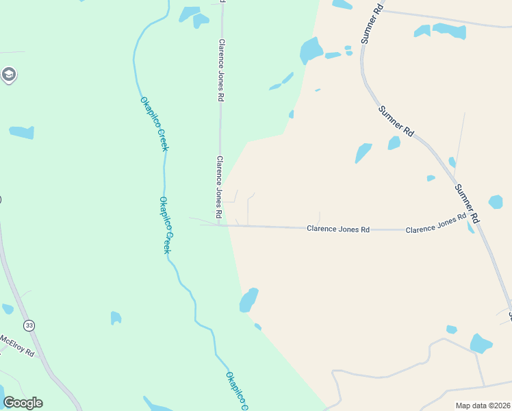 map of restaurants, bars, coffee shops, grocery stores, and more near 526 Clarence Jones Road in Moultrie