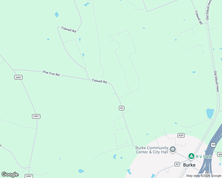 map of restaurants, bars, coffee shops, grocery stores, and more near 2996 Tidwell Road in Burke