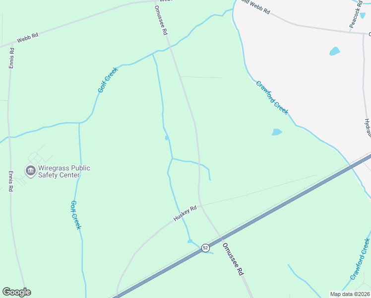 map of restaurants, bars, coffee shops, grocery stores, and more near 2833 Omussee Road in Dothan