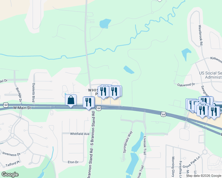 map of restaurants, bars, coffee shops, grocery stores, and more near 240 Chloe Court in Dothan