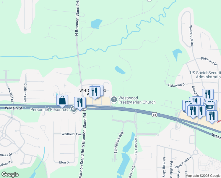 map of restaurants, bars, coffee shops, grocery stores, and more near 204 Chloe Court in Dothan