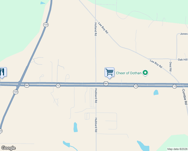 map of restaurants, bars, coffee shops, grocery stores, and more near 3410 Holland Road in Newton