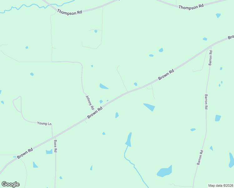map of restaurants, bars, coffee shops, grocery stores, and more near 7110-7116 Brown Road in Smithdale
