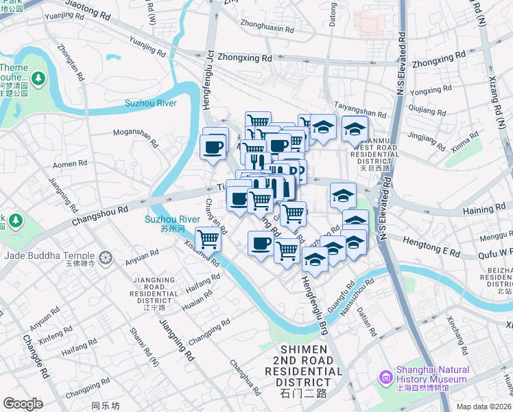 map of restaurants, bars, coffee shops, grocery stores, and more near in 