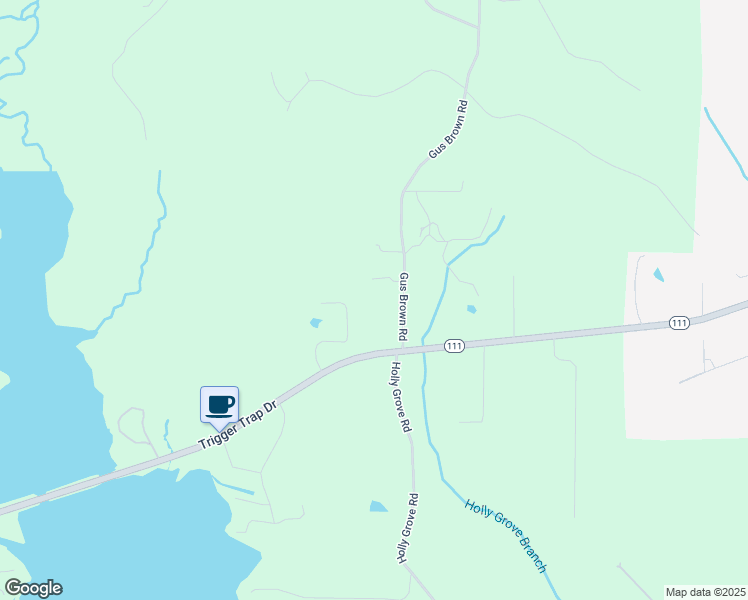 map of restaurants, bars, coffee shops, grocery stores, and more near 201-207 Gus Brown Road in Anacoco