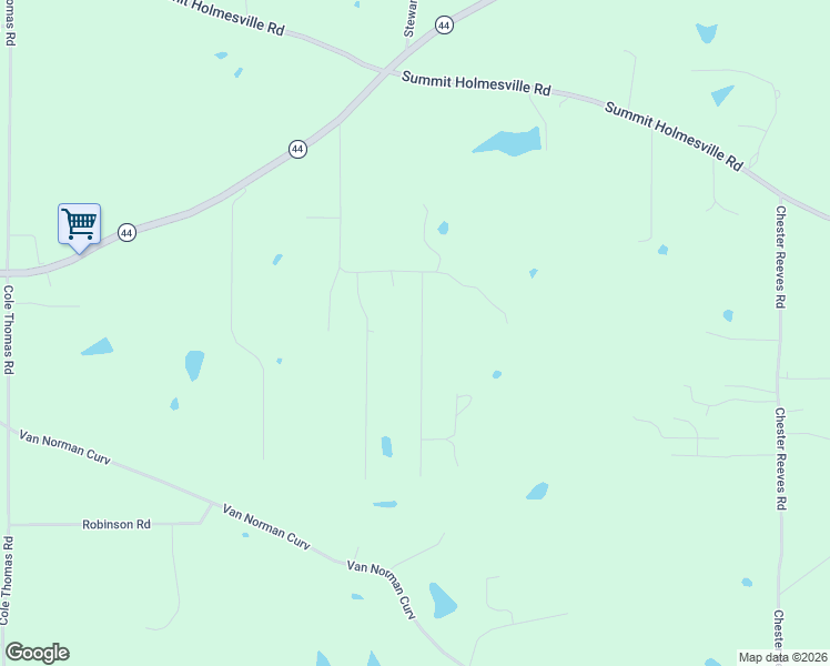 map of restaurants, bars, coffee shops, grocery stores, and more near 1013 Deer Ridge Road in McComb