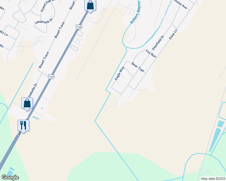 map of restaurants, bars, coffee shops, grocery stores, and more near 3121 Pheasant Ridge in Alexandria
