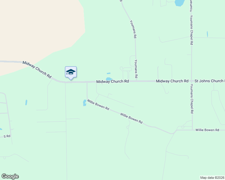 map of restaurants, bars, coffee shops, grocery stores, and more near 3064 Shalom Drive in Blackshear