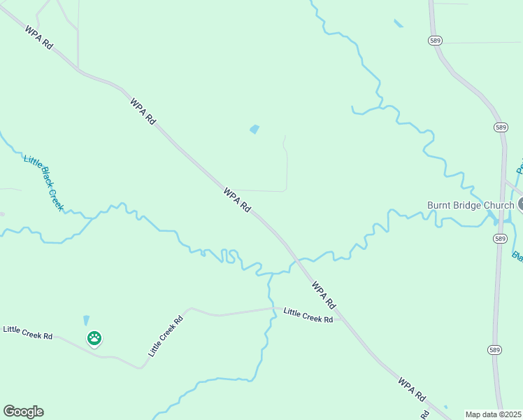 map of restaurants, bars, coffee shops, grocery stores, and more near 262 WPA Road in Sumrall
