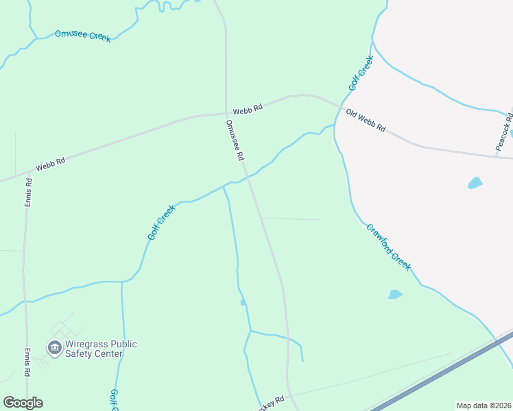 map of restaurants, bars, coffee shops, grocery stores, and more near 3490 Omussee Road in Dothan