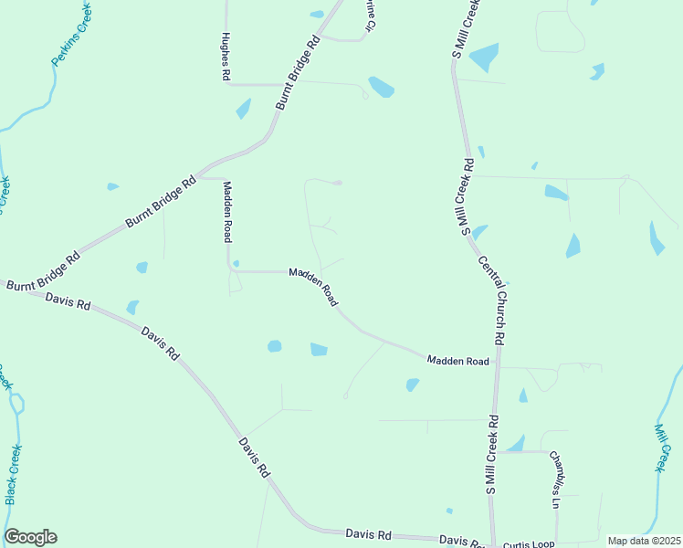 map of restaurants, bars, coffee shops, grocery stores, and more near 4 Chalmus Madden Road in Purvis