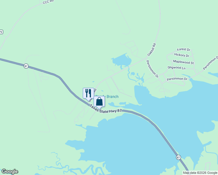 map of restaurants, bars, coffee shops, grocery stores, and more near 360 Oakhill Road in Hemphill