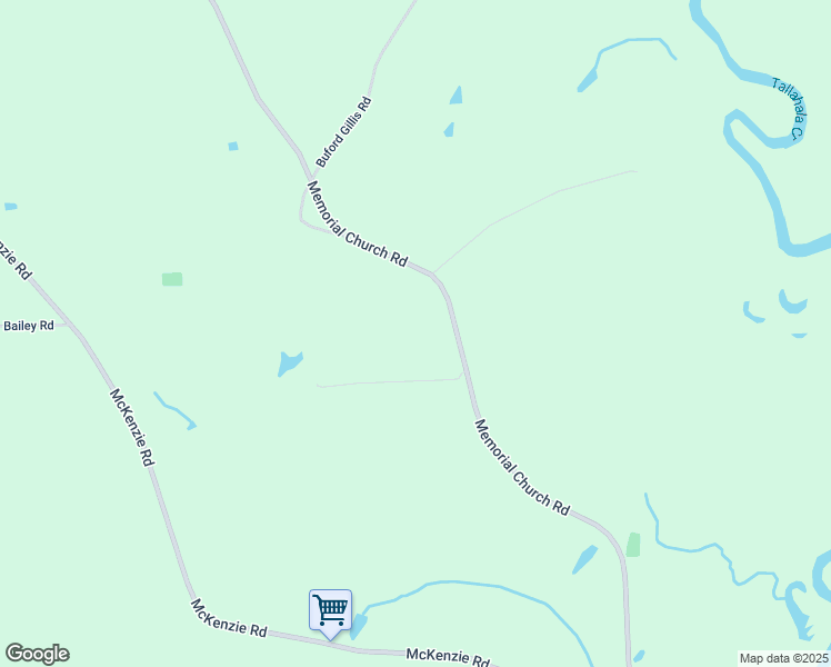 map of restaurants, bars, coffee shops, grocery stores, and more near 158 Memorial Church Road in Petal