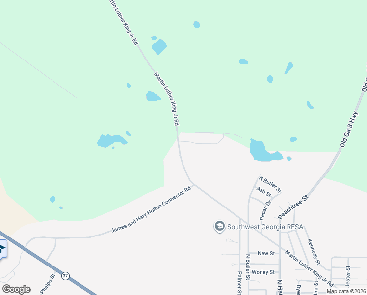 map of restaurants, bars, coffee shops, grocery stores, and more near 5000 Martin Luther King Junior Road in Camilla