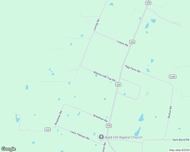 map of restaurants, bars, coffee shops, grocery stores, and more near 207 Welchs Hill Top Road in Lufkin