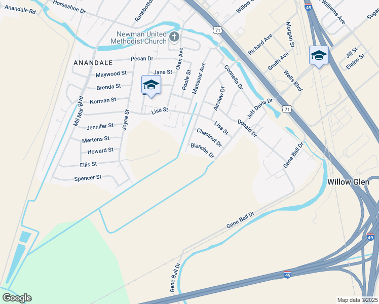 map of restaurants, bars, coffee shops, grocery stores, and more near 5810 Richard Avenue in Alexandria