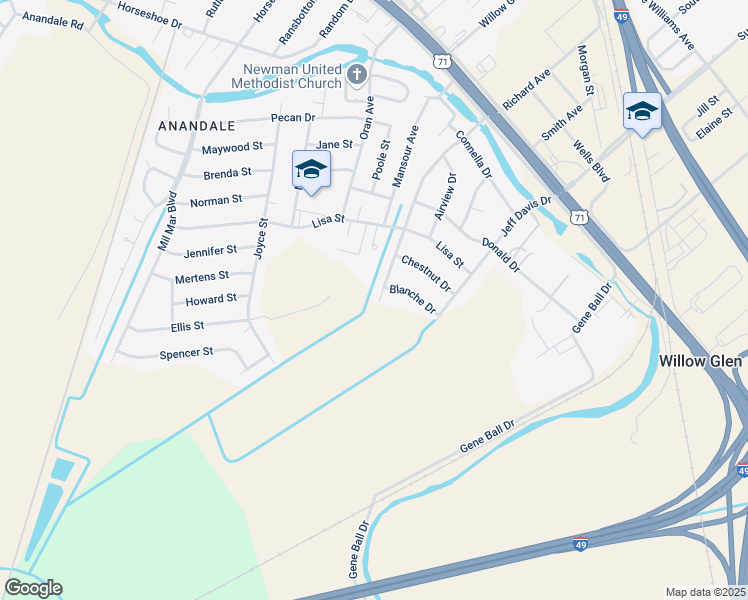 map of restaurants, bars, coffee shops, grocery stores, and more near 5810 Richard Avenue in Alexandria