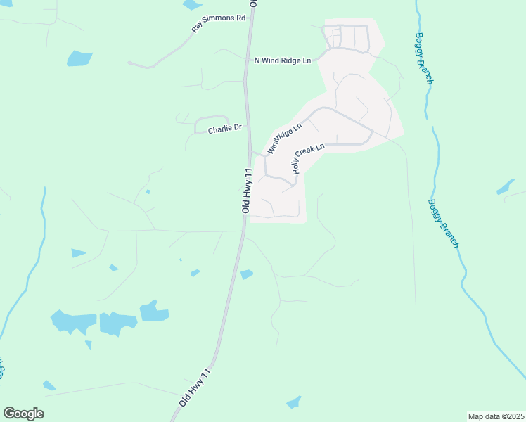 map of restaurants, bars, coffee shops, grocery stores, and more near 5-7 S Windridge Cove in Purvis
