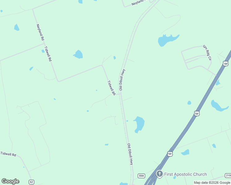 map of restaurants, bars, coffee shops, grocery stores, and more near 246 Tidwell Road in Diboll