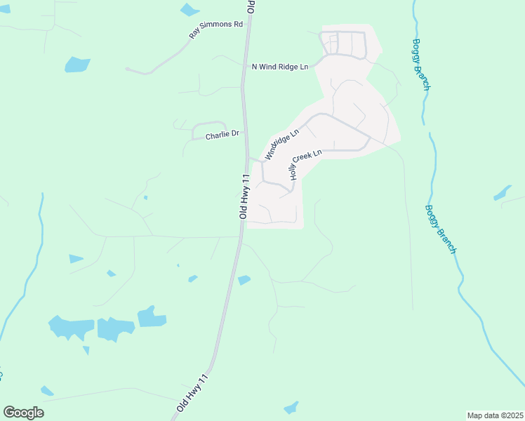 map of restaurants, bars, coffee shops, grocery stores, and more near 7 South Wind Ridge Cove in Purvis