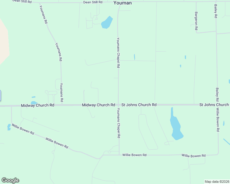 map of restaurants, bars, coffee shops, grocery stores, and more near 6731 Youmans Chapel Road in Blackshear